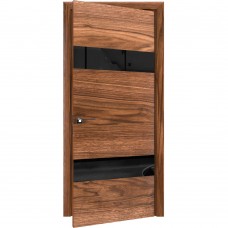 Двери межкомнатные TERMINUS Urban 22 Орех американский застекленные