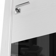 Двери межкомнатные TERMINUS Urban 22 Ясень белый эмаль застекленные