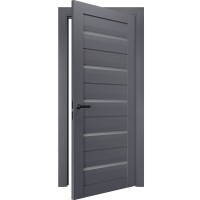 Двери межкомнатные TERMINUS Elit Plus 111 Антрацит глухие