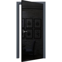 Двері міжкімнатні TERMINUS Solid 812 Планілак чорний