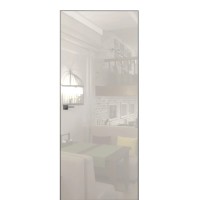 Двері прихованого монтажу TERMINUS Solid 812 Планілак молочний