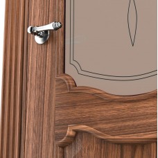 Двері міжкімнатні TERMINUS Caro 41 Горіх американський засклені