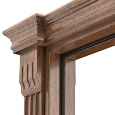 Двері міжкімнатні TERMINUS Caro 50 Дуб коричневий глухі