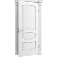 Двері міжкімнатні TERMINUS Caro 50 Ясен білий емаль глухі