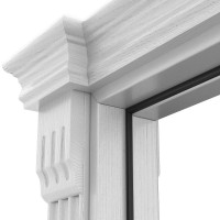 Двери межкомнатные TERMINUS Caro 50 Ясень белый эмаль глухие