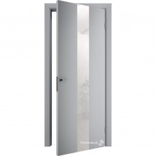 Двери межкомнатные TERMINUS Solid 804 Серые