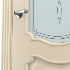 Двері міжкімнатні TERMINUS Caro 41 Ясен crema засклені