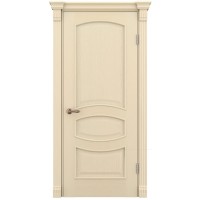 Двери межкомнатные TERMINUS Caro 50 Ясен crema глухие