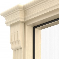 Двері міжкімнатні TERMINUS Caro 50 Ясен crema глухі