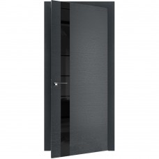 Двери межкомнатные TERMINUS Urban 21 Дуб анрацит серый застекленные