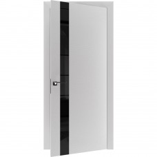 Двери межкомнатные TERMINUS Urban 21 Ясень белый эмаль застекленные