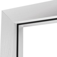 Двері міжкімнатні TERMINUS Urban 21 Ясен білий емаль засклені