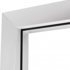 Двери межкомнатные TERMINUS Urban 21 Ясень белый эмаль застекленные