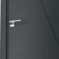 Двери межкомнатные TERMINUS Urban 25 Дуб анрацит серый 02 глухие