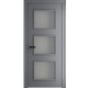 Міжкімнатні двері TERMINUS Cardium Porta модель Lira 03 Сіра емаль засклені