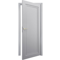 Межкомнатные двери TERMINUS Neo-classico 401 Серые глухие