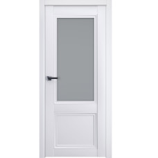 Межкомнатные двери TERMINUS Neo-classico 402 Белые матовые со стеклом