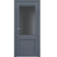 Двери межкомнатные TERMINUS Neo-classico 404 Антрацит со стеклом