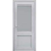 Межкомнатные двери TERMINUS Neo-classico 404 Серые со стеклом