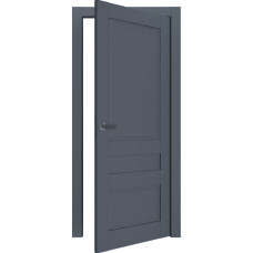 Межкомнатные двери TERMINUS Neo-soft 608 Антрацит глухие