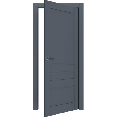 Межкомнатные двери TERMINUS (Терминус) коллекция Neo-soft 608 Антрацит глухие