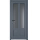 Двери межкомнатные TERMINUS Neo-soft 609 Антрацит со стеклом