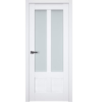 Межкомнатные двери TERMINUS Neo-soft 609 Белые матовые со стеклом