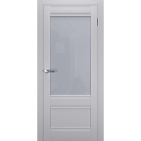 Міжкімнатні двері TERMINUS UkrDoors UD-09 Сірі зі склом