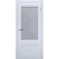 Двери межкомнатные TERMINUS UkrDoors UD-09 Белый матовый со стеклом