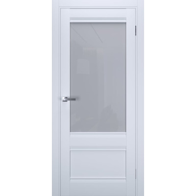 Двері міжкімнатні Terminus (Термінус) колекція UkrDoors UD-09 Білий матовий зі склом
