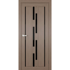 Міжкімнатні двері TERMINUS UkrDoors UD-15 Горіх темний зі склом