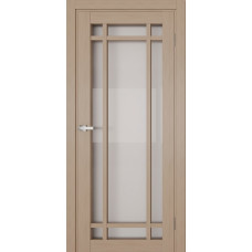 Міжкімнатні двері TERMINUS UkrDoors UD-16 Горіх світлий зі склом