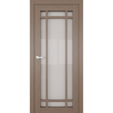 Міжкімнатні двері TERMINUS UkrDoors UD-16 Горіх темний зі склом