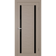 Міжкімнатні двері TERMINUS UkrDoors UD-17 Дуб димчастий зі склом