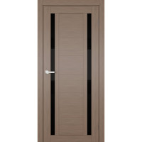 Двери межкомнатные TERMINUS UkrDoors UD-17 Орех темный со стеклом