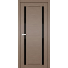 Міжкімнатні двері TERMINUS UkrDoors UD-17 Горіх темний зі склом