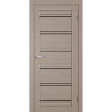 Міжкімнатні двері TERMINUS UkrDoors UD-20 Дуб димчастий зі склом