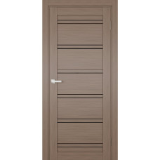 Міжкімнатні двері TERMINUS UkrDoors UD-20 Горіх темний зі склом