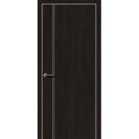 Міжкімнатні двері WAKEWOOD Flat 04 шпоновані