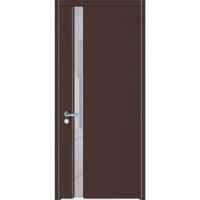 Міжкімнатні двері WAKEWOOD Glass plus 02 фарбовані