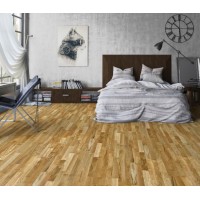 Паркетная доска Serifoglu Дуб Экономи 3-Х полосный лак