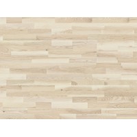 Паркетная доска BARLINEK Ясень Milkshake Molti 3WG000651 белый матовый лак