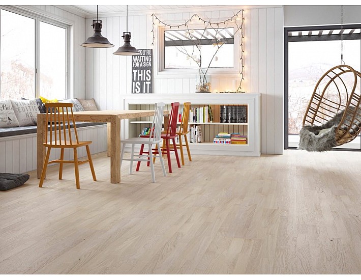 Фото Паркетна дошка BARLINEK Дуб Cappuccino Molti 3WG000642 матовий лак 2 Фото Паркетна дошка BARLINEK Дуб Cappuccino Molti 3WG000642 матовий лак 2