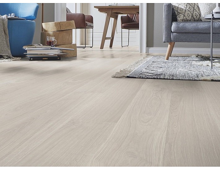 Фото Ламінат KRONOTEX Exquisit 2873 Дуб Waveless White 2 Фото Ламінат KRONOTEX Exquisit 2873 Дуб Waveless White 2