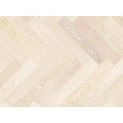Паркетна дошка BARLINEK Ясен Moonlight Piccolo 1WC000018 білий матовий лак