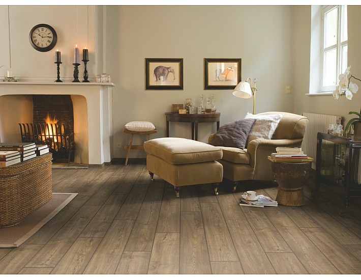Фото Ламинат QUICK STEP IM1850 Дуб Scraped grey brown 2