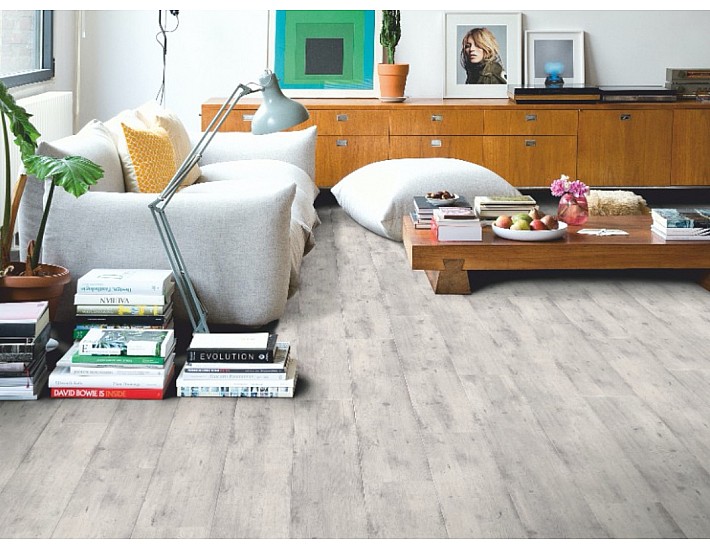 Фото Ламинат QUICK STEP IM1861 Concrete Wood light grey 2