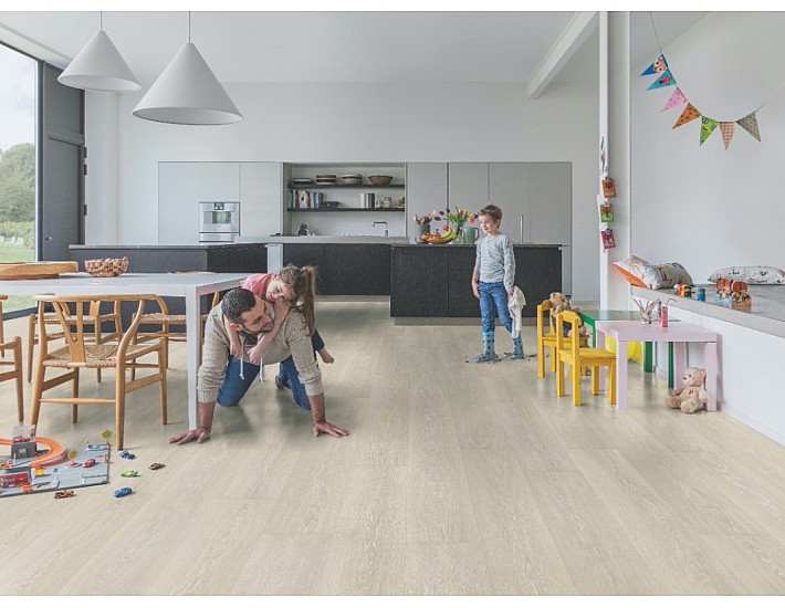 Фото Ламінат QUICK STEP MJ3554 Дуб долина світло-бежевий 2