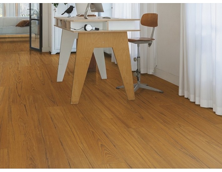Фото Ламинат QUICK STEP CLM5803 Тик Medium brown 2 Фото Ламинат QUICK STEP CLM5803 Тик Medium brown 2