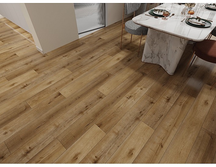 Фото Виниловый пол SPC Apro Authentic AC-508-PL Дуб Crocant 2